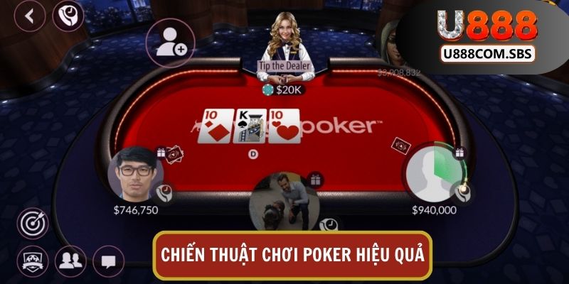 Poker không chỉ là game may mắn mà còn yêu cầu sự tư duy chiến thuật cao