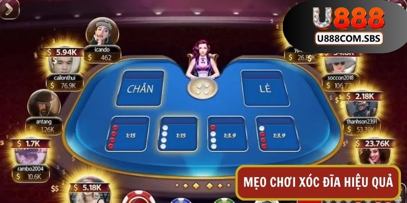 Bí quyết về cách chơi xóc đĩa hiệu quả